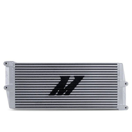 Heavy-Duty Oil Cooler, 17", Opposite-Side Outlets, Silver