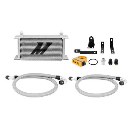 Honda S2000 Thermostatic Oil Cooler Kit, 2000-2009, Silver