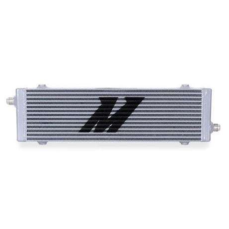 Universal Cross Flow Bar &amp; Plate Oil Cooler, Large, Silver