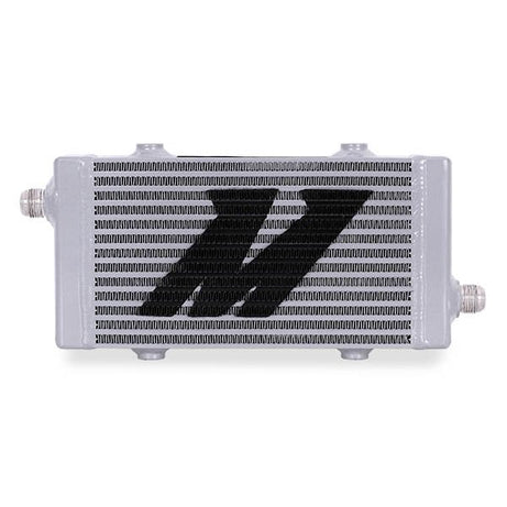 Universal Cross Flow Bar &amp; Plate Oil Cooler, Small, Silver