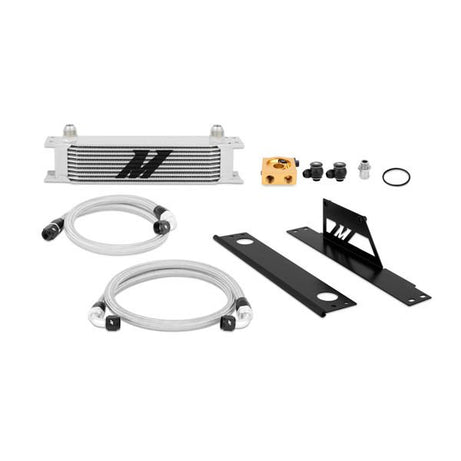 Subaru Impreza WRX Thermostatic Oil Cooler Kit, 2001-2005, Silver