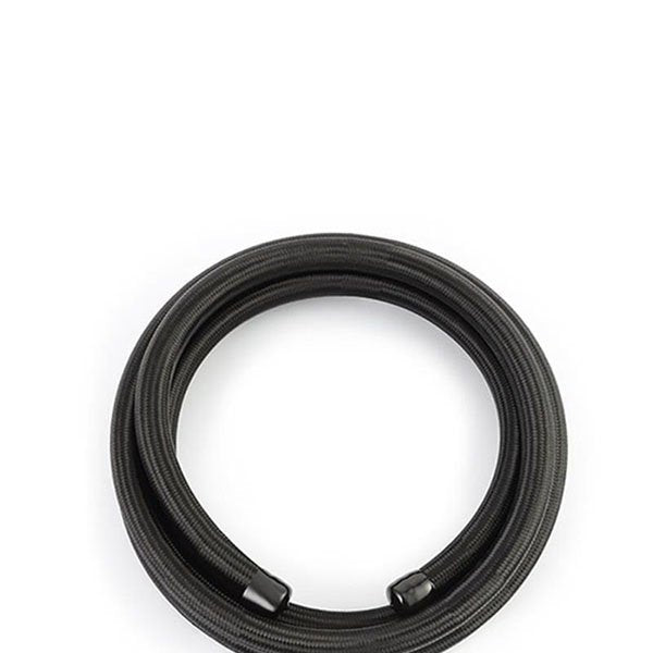 Braided -4AN 10 Ft. Hose, Black