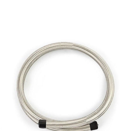 Braided -4AN 15 Ft. Hose, Stainless