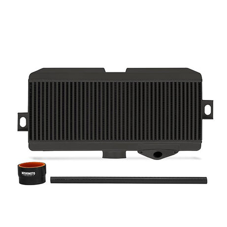 Kit de intercooler de montaje superior Subaru WRX STI, 2008+, negro con mangueras negras