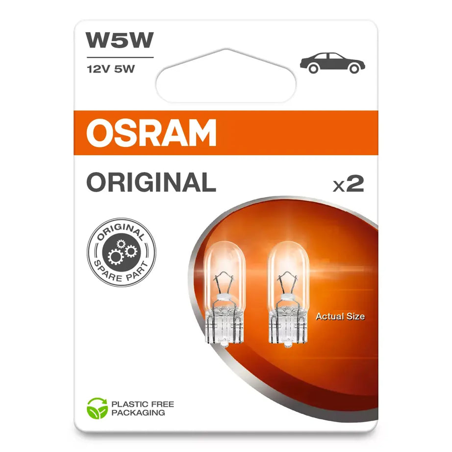 Lâmpadas T10 OSRAM ORIGINAL W5W