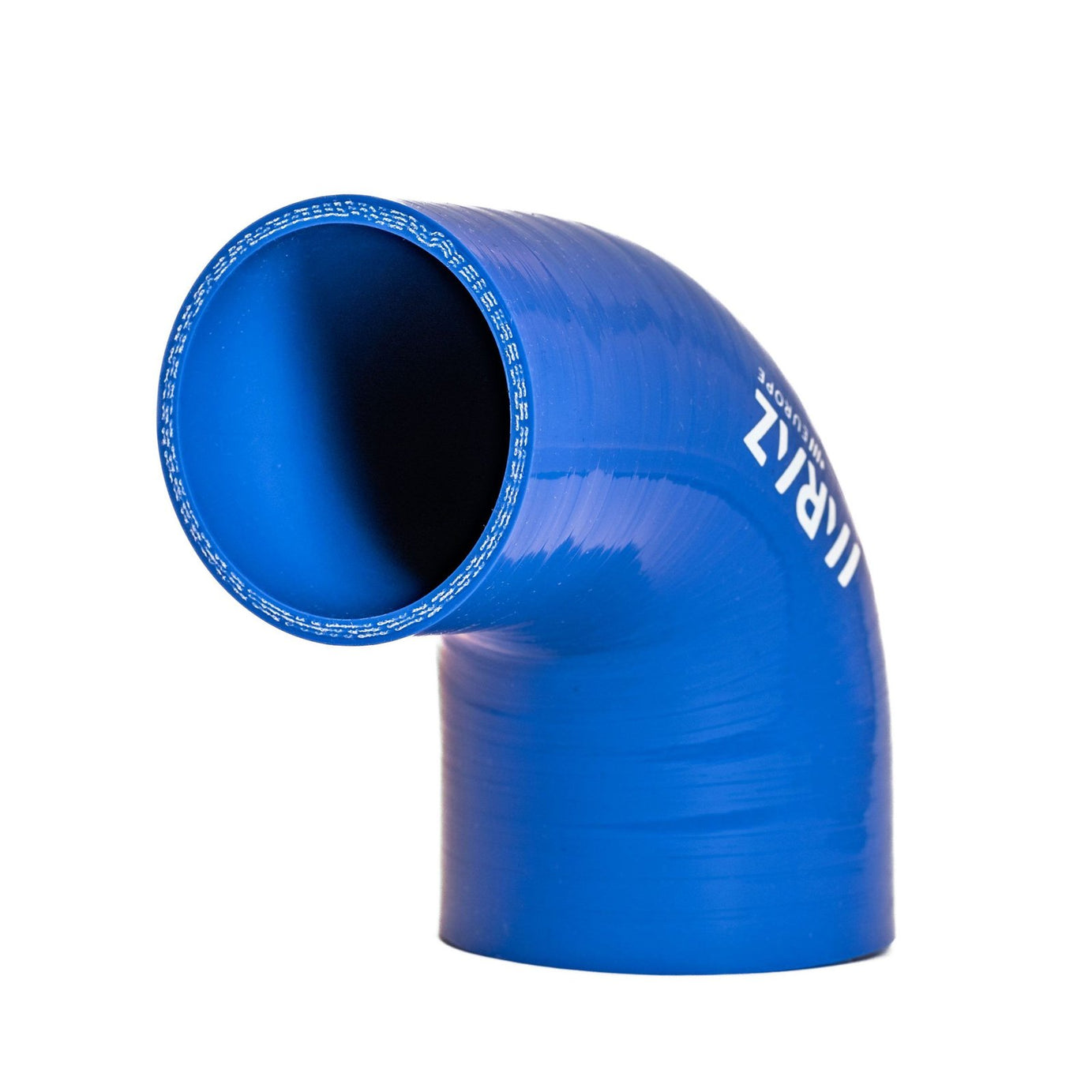 Tubo de silicone a 90 graus com redução 63/76mm