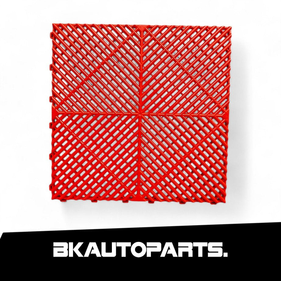 Piso Modular Detailer 40x40cm Vermelho