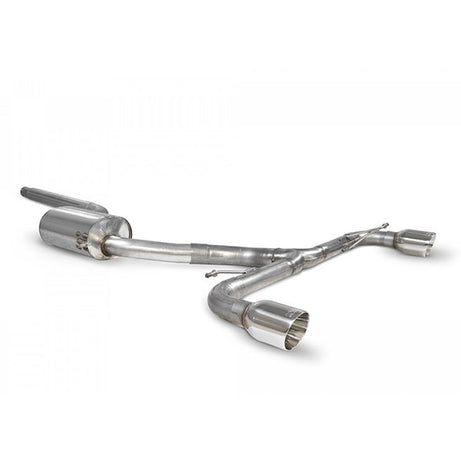 Scorpion Exhaust VOLKSWAGEN Scirocco R Resonated Predator Cat-back System