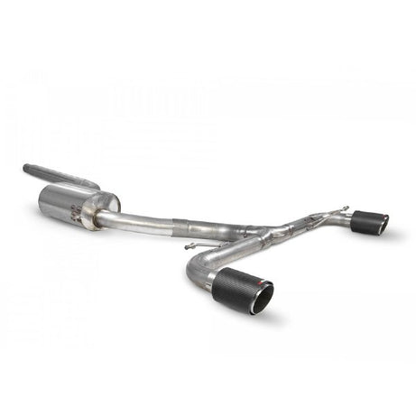 Scorpion Exhaust VOLKSWAGEN Scirocco R Resonated Predator Cat-back System