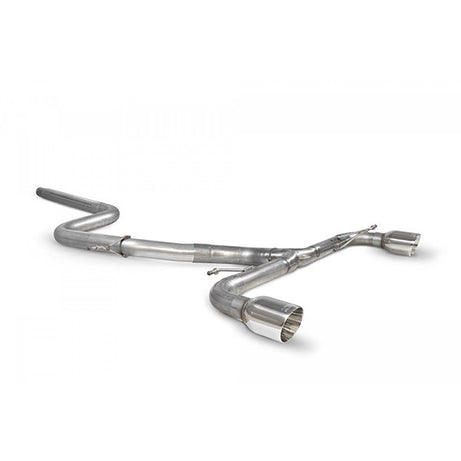 Scorpion Exhaust VOLKSWAGEN Scirocco R Non-resonated Predator Cat-back System