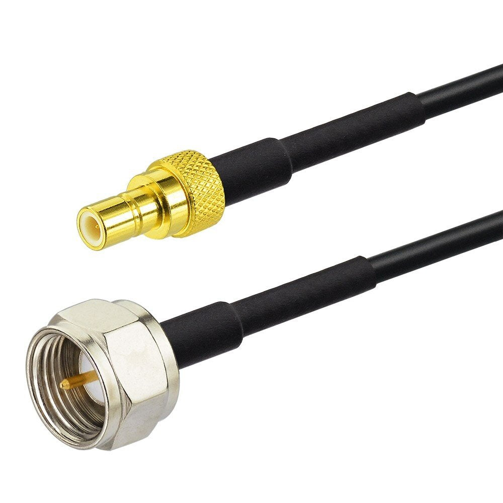Adaptador Antena Conector SMB a F Type para DVB-T