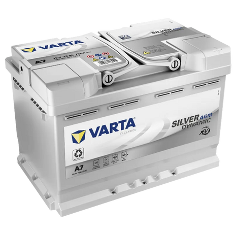 Bateria VARTA SILVER DYNAMIC AGM 12V 70AH 760AF 278X175X190 +D A7 ( E39 )