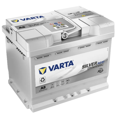 Bateria VARTA SILVER DYNAMIC AGM 12V 60AH 680AF 242X175X190 +D A8 (D52)