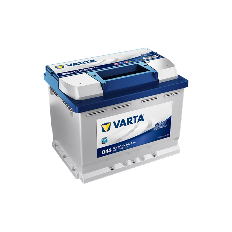 Bateria VARTA BLUE DYNAMIC 12V 60AH 540AF 242X175X190 15 +E D43