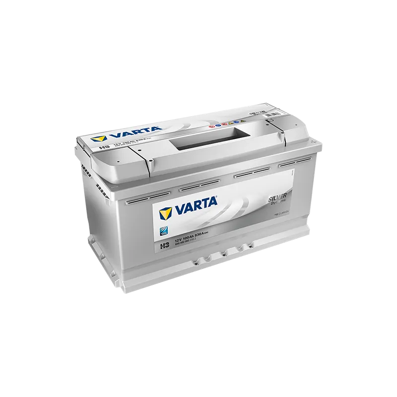 Bateria VARTA SILVER DYNAMIC 12V 100AH 830AF 353X175X190 +D H3