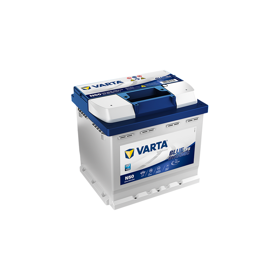 Bateria VARTA BLUE DYNAMIC EFB 12V 50AH 550AF 207X175X190 +D N50