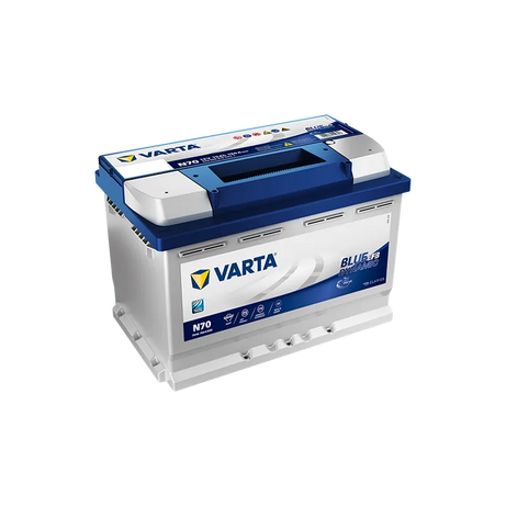 Bateria VARTA BLUE DYNAMIC EFB (S&S) 12V 70AH 760AF 278X175X190 19 +D N70