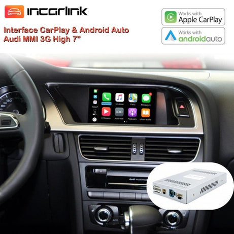 CarPlay Android Auto Audi A4 A5 A6 Q5 Q7 - MMI 3G HIGH