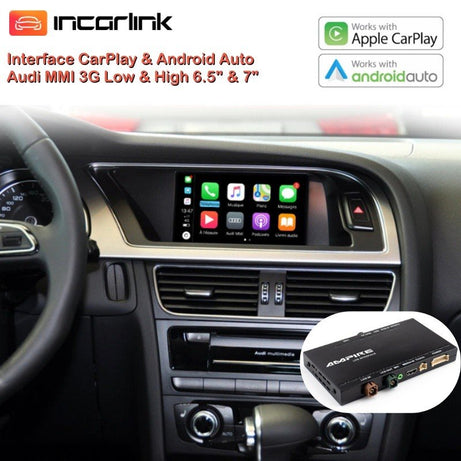 Caméra CarPlay Android Auto Mirrorlink Audi MMI 3G A4 A5 A6 A7 Q5 Q7