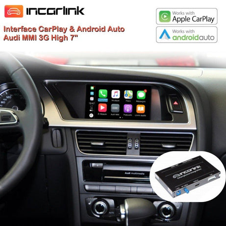 CarPlay Android Auto Mirrorlink Camara Audi MMI 3G High A4 A5 A6 A7 Q5 Q7