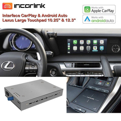 CarPlay Android Auto MirrorLink Camara Lexus CT ES IS GS LC LS LX RC RX NX UX