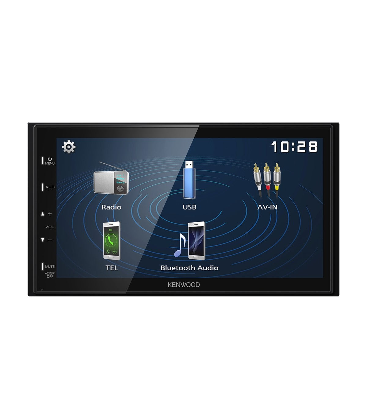 Centro Multimédia KENWOOD DMX-129BT 2 DIN | Ecrã Tátil 6.8" | Bluetooth | USB | Espelhamento Android