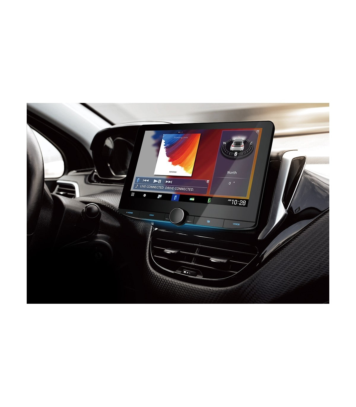 Centro Multimédia KENWOOD DMX9720XDS - 2DIN com Ecrã Flutuante 10.1"