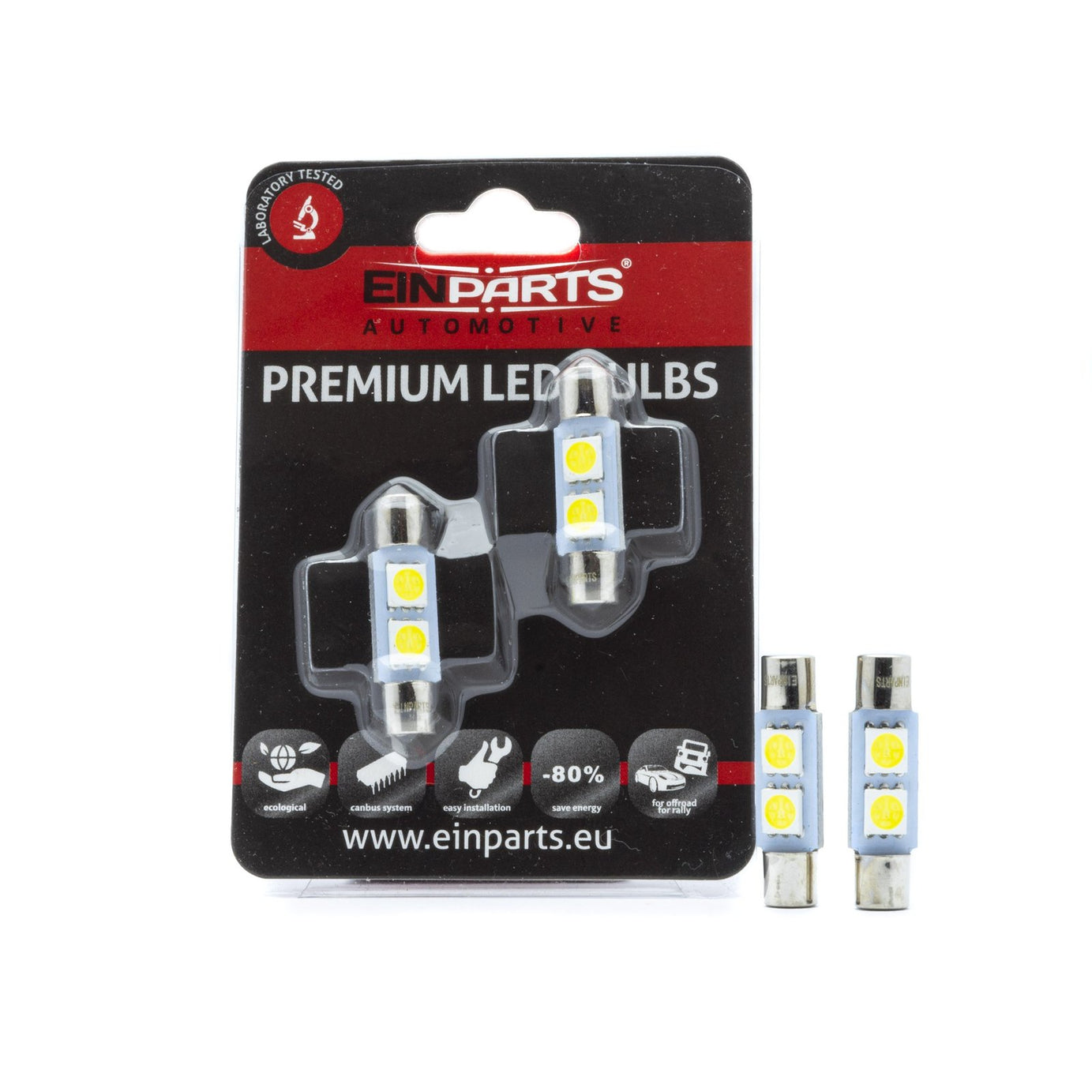 Lâmpadas LED EPL311 C3W 2 SMD 4014 CANBUS 28MM – 2 Unidades