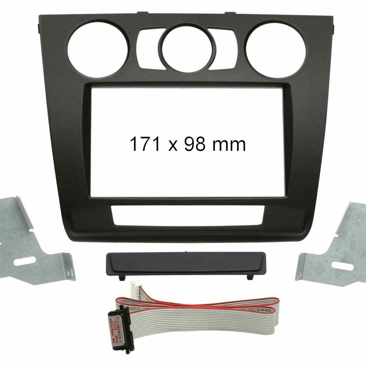 2DIN Radio Front BMW Serie 1 E81 E82 E87 E88