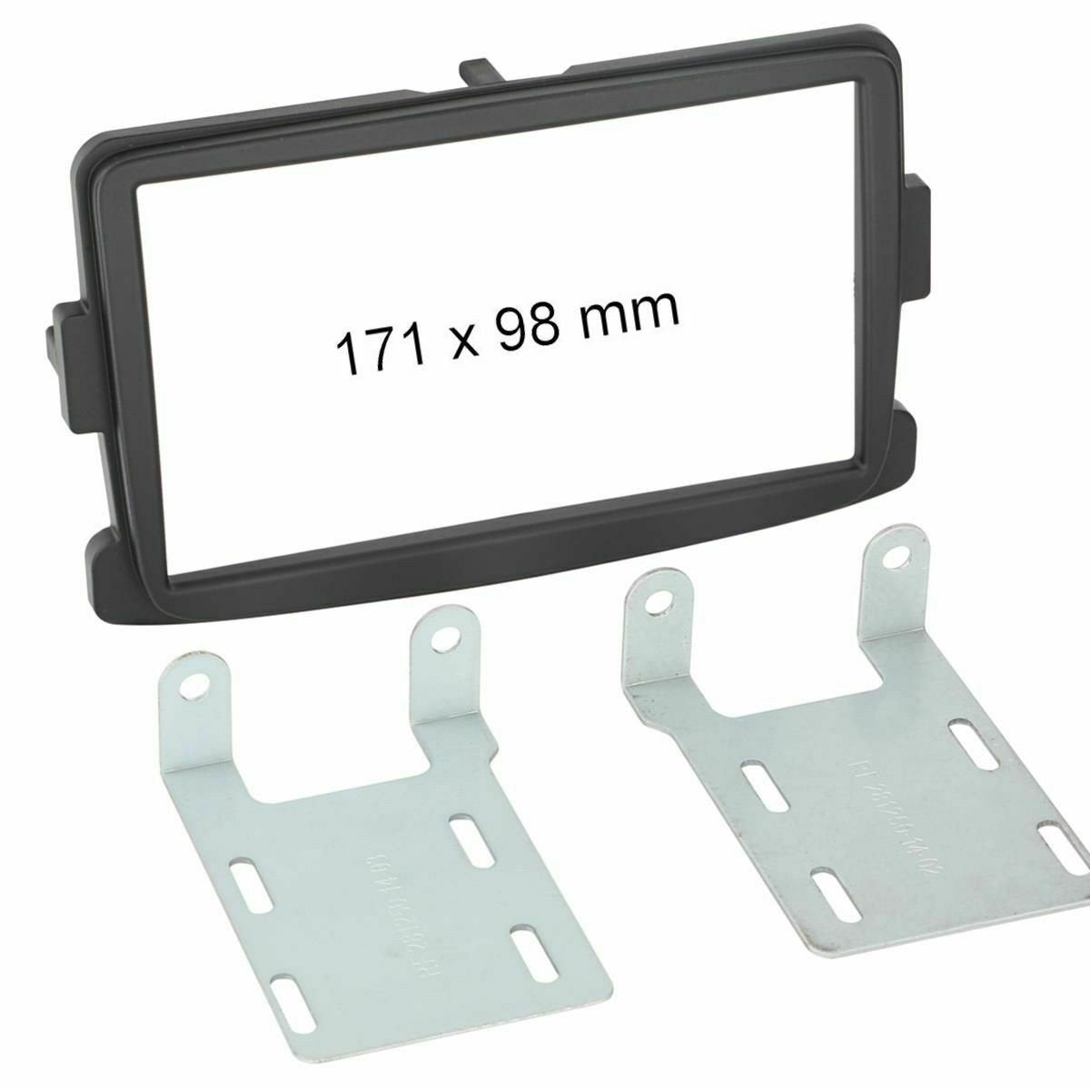 2DIN Radio Front Dacia Dokker Duster Lodgy Logan Sandero