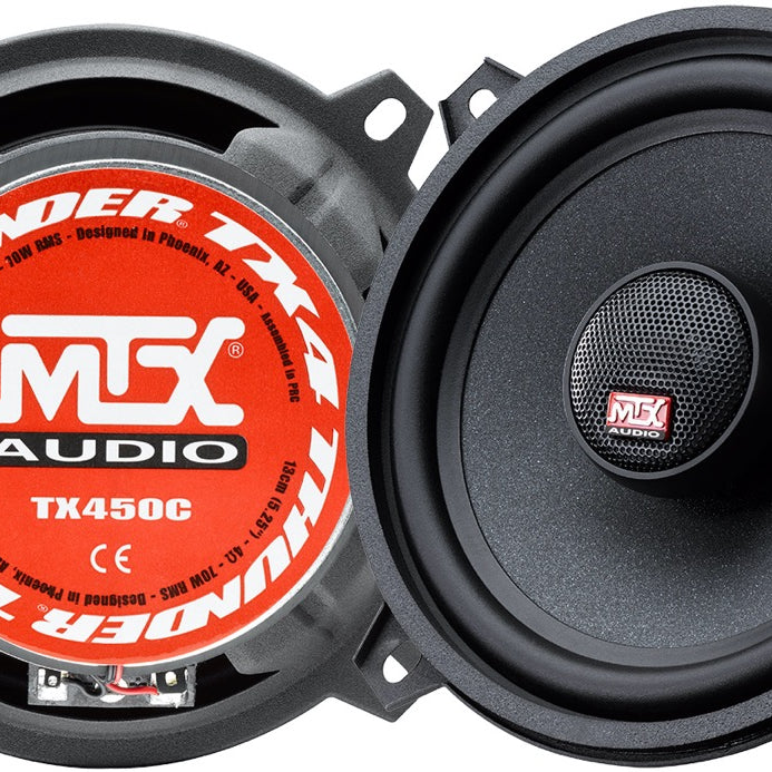 Colunas auto MTX TX450C 2 Vias Coaxiais 485W (13cm)