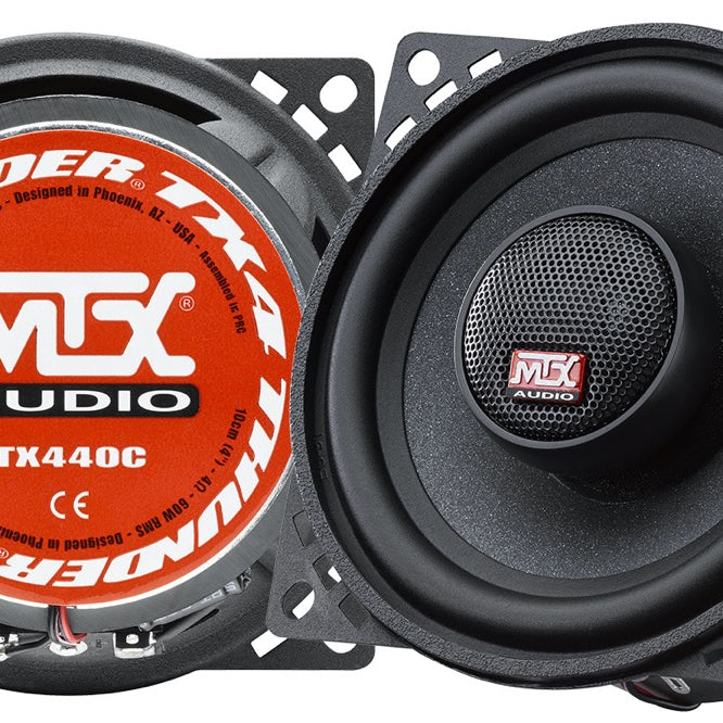 Colunas auto MTX TX440C 2 Vias Coaxiais 415W (10cm)