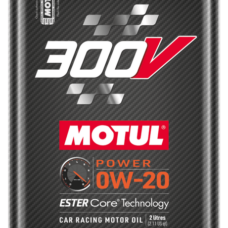 MOTUL 300V POWER 0W-20 Motorsport Engine Oil 2L