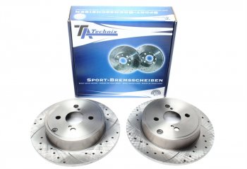 TA TECHNIX EVOBS1490P Sport Disc Set Toyota Corolla / Corolla Stufenheck / Corolla Combi