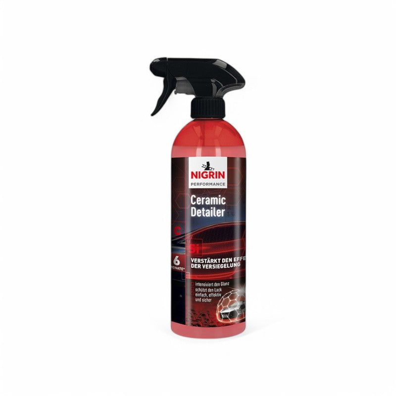 NIGRIN Performance Ceramic Detailer 750ml - Quick Detailer (Proteção até 6 meses)