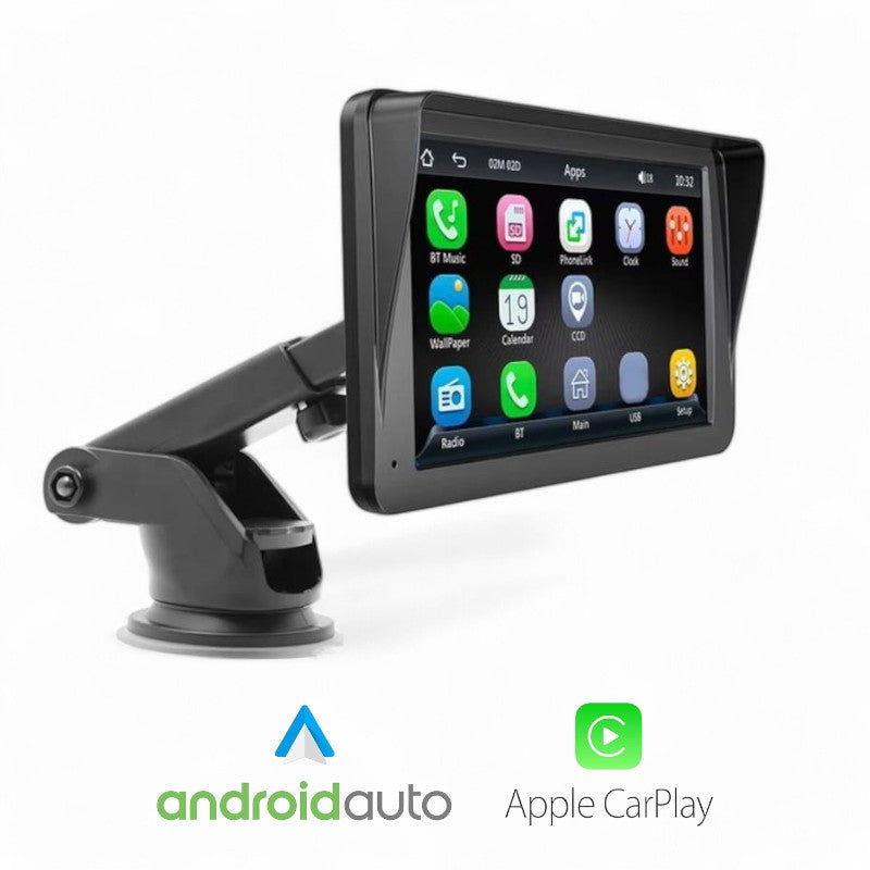 Ecrã tátil Carplay e Android Auto portatíl BK-CPAA-01