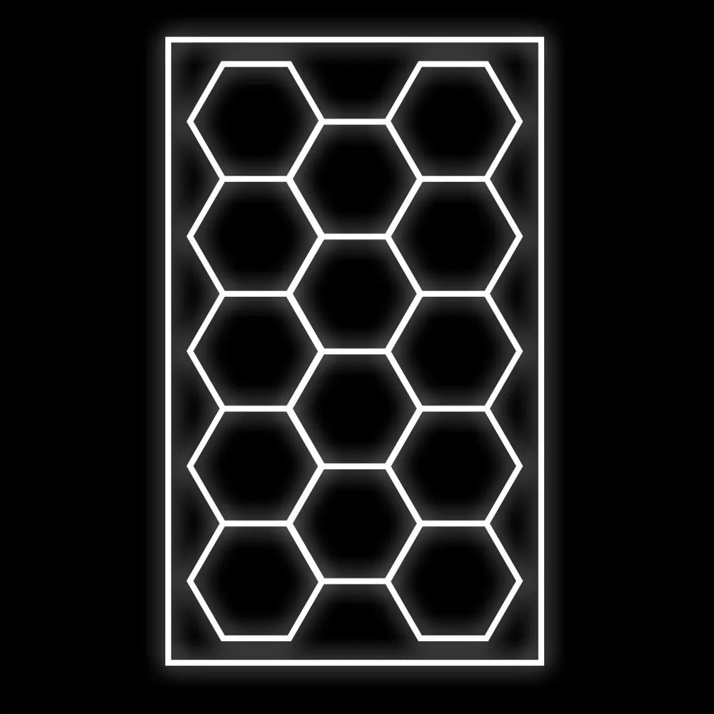 Luminária LED Colmeia 14 Células | 4,83m x 2,43m | 672W | KERS
