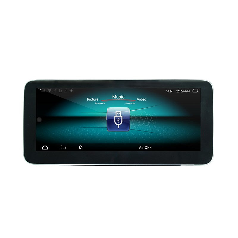 Monitor 10.25” Android 13 para Mercedes NTG5.5 CarPlay & Android Auto | Compatível com Classe C W205