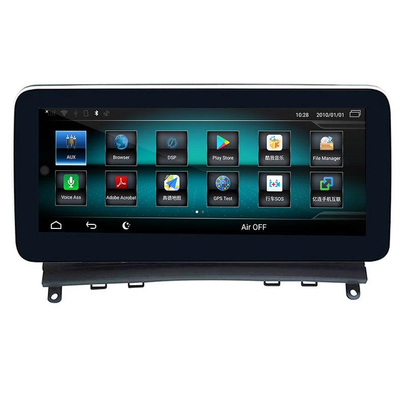 Monitor 10.25” Android 13 para Mercedes NTG4 CarPlay & Android Auto | Compatível com Classe C W204