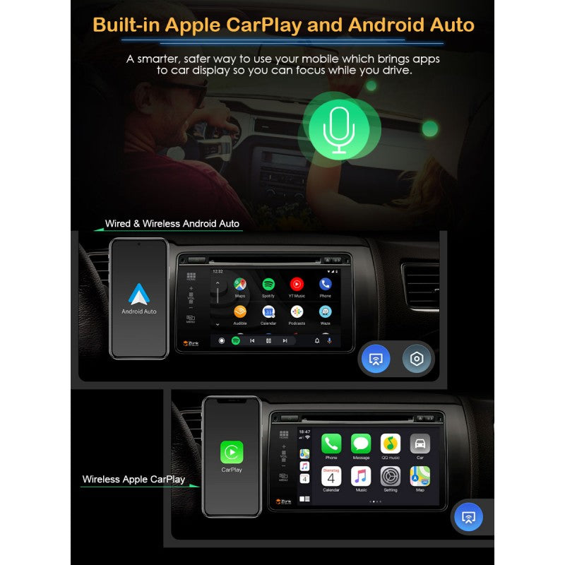 Radio CarPlay Android Auto Bluetooth USB Ford Focus Galaxy Mondeo S-Max Turner Connect