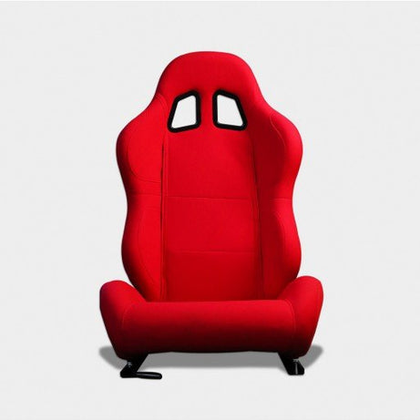 BKAUTOPARTS N120 PREMIUM sports seat in red fabric for co-pilot side