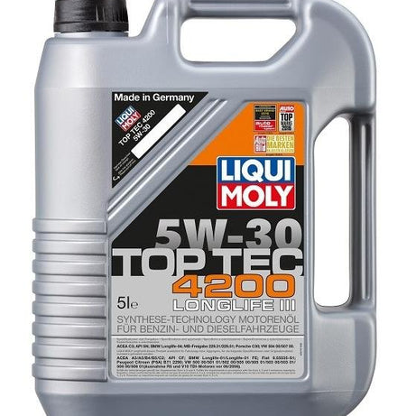 Óleo para Motor LIQUI MOLY Top Tec 4200 5W30 5L S