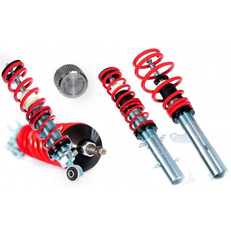 Coilovers V-MAXX X-Sport AUDI A3 (8V) 4.12 > 4.20 (Ø55mm Front shocks) A3 Ø55mm front strut clamping / Torsion-beam-rear-suspension / up to 965KG. axle load front and up to 980KG. axle load rear